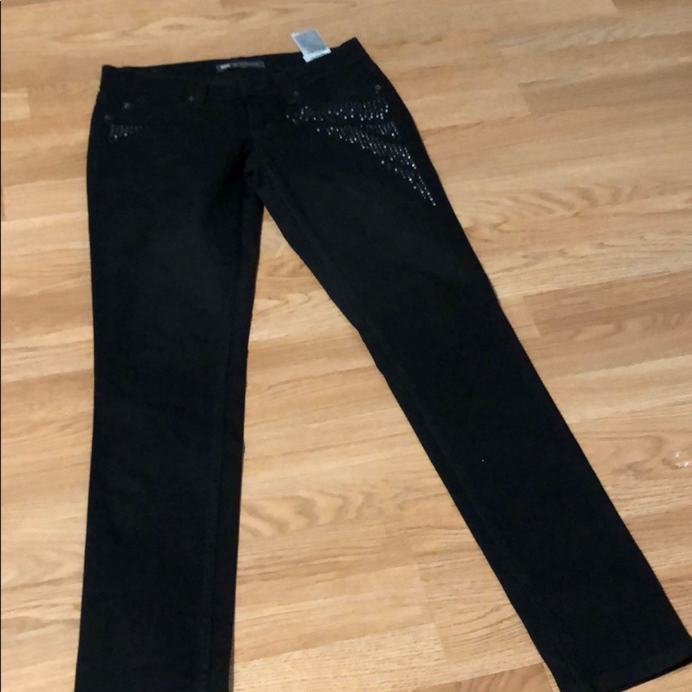 Black Levi Studded Jeans size 6 petite
